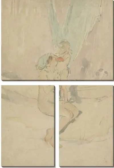 Картина Женщина с ребенком (1890)