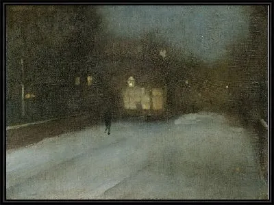 Снег в Челси (1876)