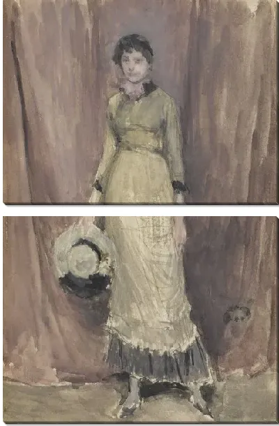 Картина Фиолетовый и янтарный (1883-1884)