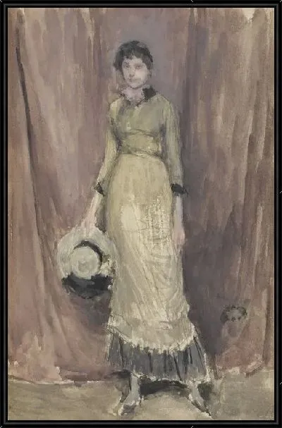 Картина Фиолетовый и янтарный (1883-1884)