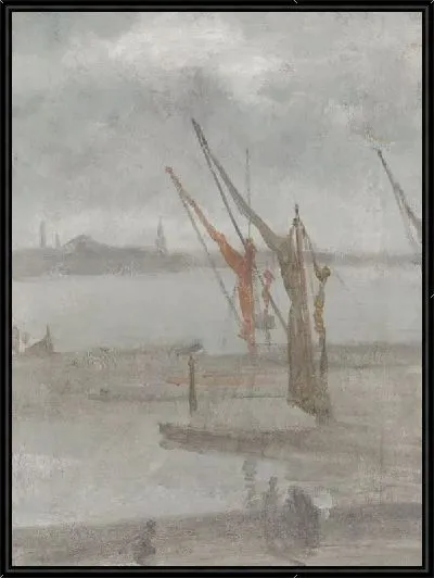 Картина Причал в Челси (1864-1868)