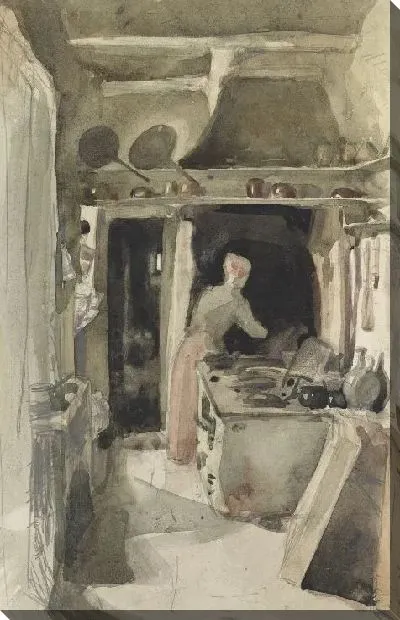 Картина Кухня (1858)