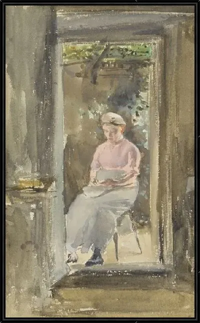 Картина Лущеный горох (1883-1884)