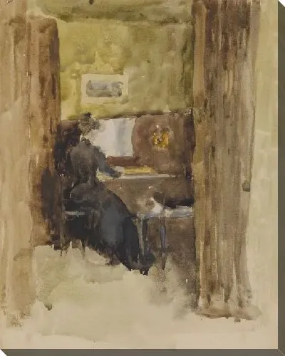 Картина Музыкантша (1883-1884)