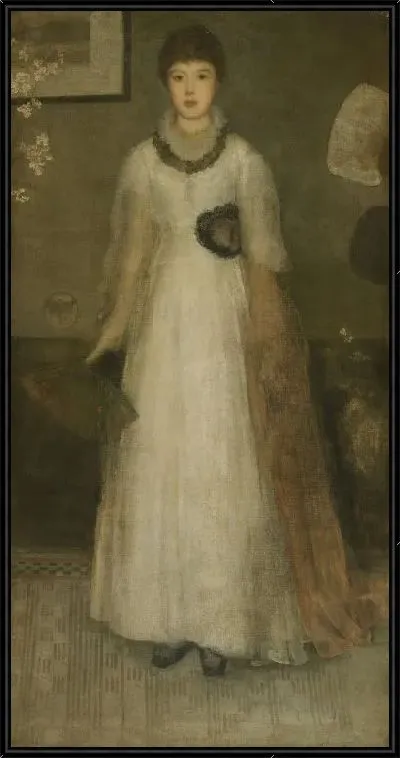 Картина Серый и персиковый (1872-1874)