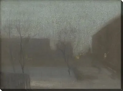 Картина Снег в Челси (1875-1877)