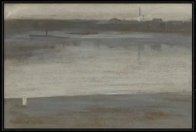 Картина Раннее утро, Темза (1871)