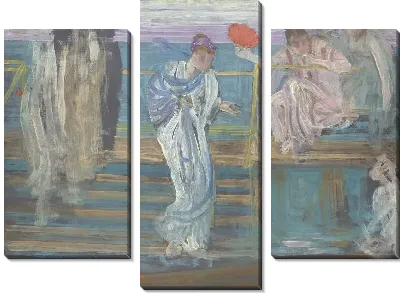 Картина Симфония белого и красного (1868)