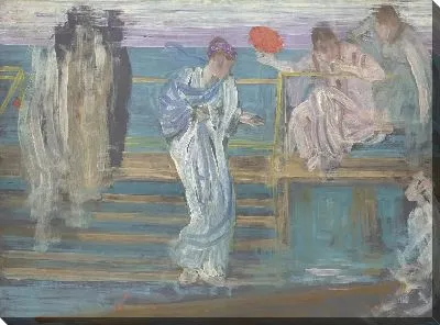 Картина Симфония белого и красного (1868)