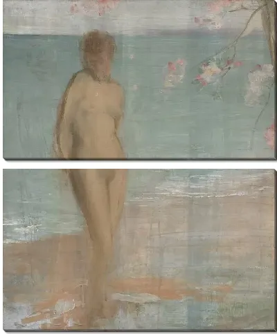 Картина Венера вздымается из моря (1869-1870)
