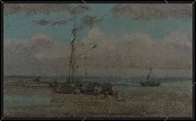 Картина Разгрузка (1883-1884)