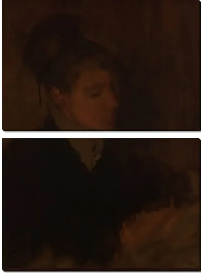Картина Портрет дамы (1870)