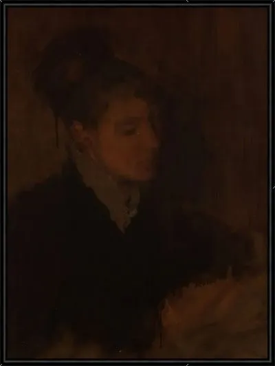 Картина Портрет дамы (1870)