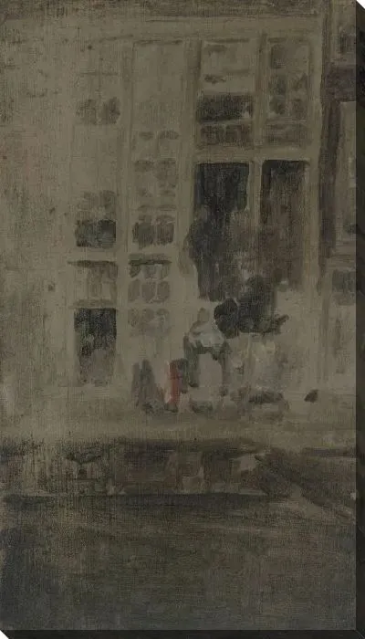 Картина Серый дом (1889)