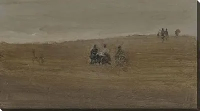 Картина Печальный берег моря (1885)