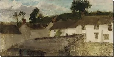 Картина Коттеджи Девоншир (1883-1884)