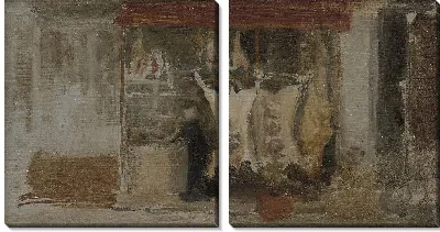 Картина Магазин мясника (1888-1889)