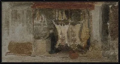 Картина Магазин мясника (1888-1889)
