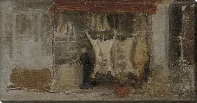 Картина Магазин мясника (1888-1889)