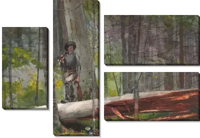 Картина Охотник в Адирондак (1892)