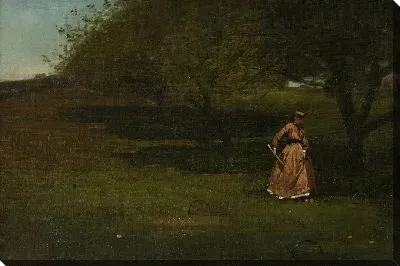 Игра в крокет (1865)