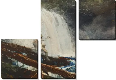 Картина Водопад в Адирондак (1889)