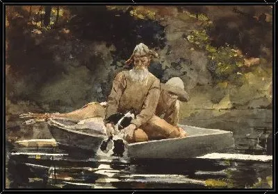 Картина После охоты (1892)