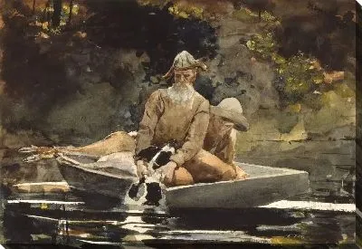 Картина После охоты (1892)