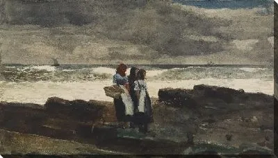 Картина Солнце и облака (1882)