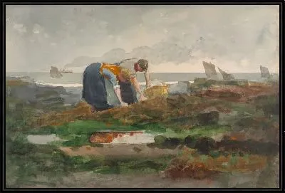 Картина Собиратели мидий (1881-1882)