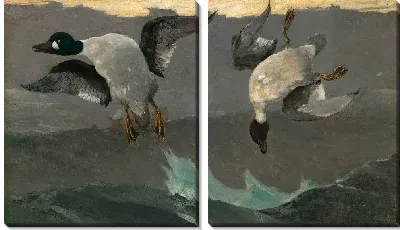 Картина Направо и налево (1909)