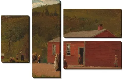 Картина Школьные годы (1874)
