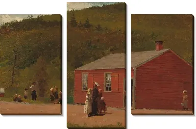 Картина Школьные годы (1874)