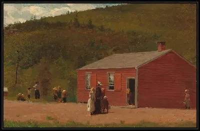 Картина Школьные годы (1874)