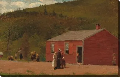 Картина Школьные годы (1874)