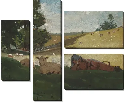 Картина Теплая вторая половина дня (1878)