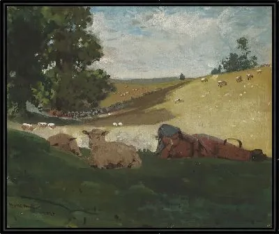 Картина Теплая вторая половина дня (1878)