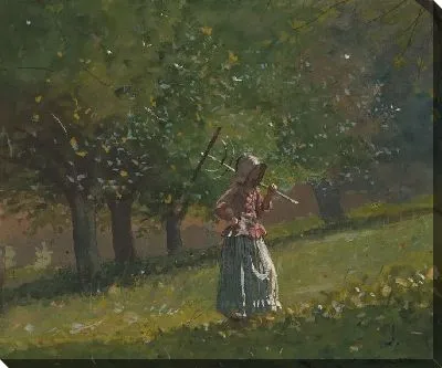 Картина Девушка с граблями (1878)