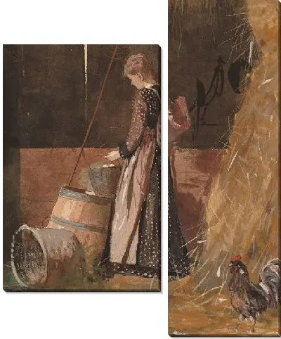 Картина Свежие яйца (1874)