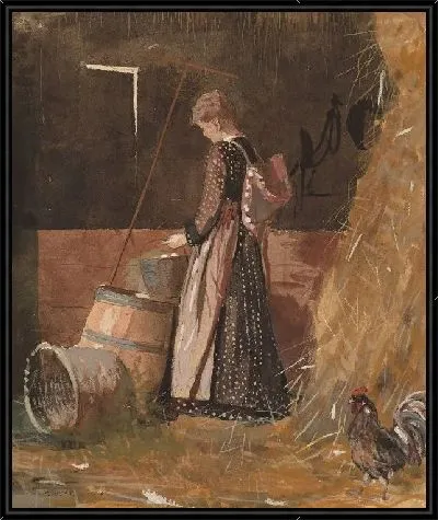 Картина Свежие яйца (1874)