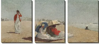 Картина Ист Хемптон-Бич, Лонг-Айленд (1874)