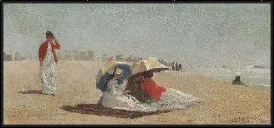 Картина Ист Хемптон-Бич, Лонг-Айленд (1874)