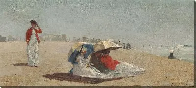 Картина Ист Хемптон-Бич, Лонг-Айленд (1874)