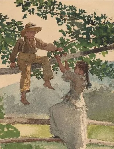 Картина На заборе (1878)