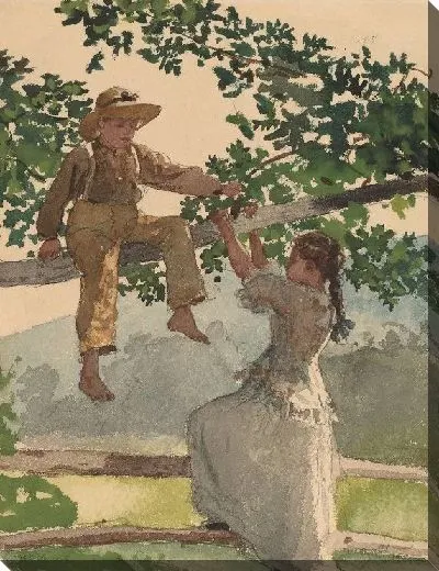 Картина На заборе (1878)