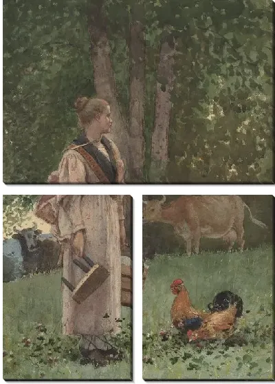 Картина Доярка (1878)