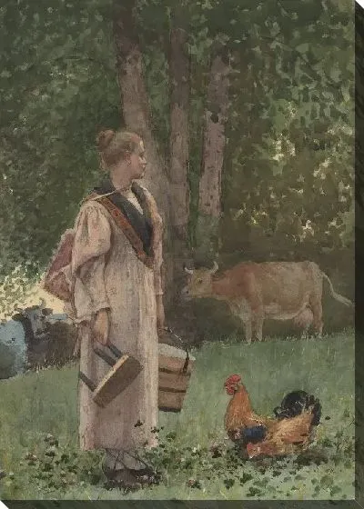 Картина Доярка (1878)