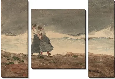 Картина Опасность (1883-1887)