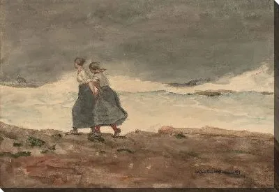 Картина Опасность (1883-1887)