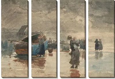 Картина На песках (1881)